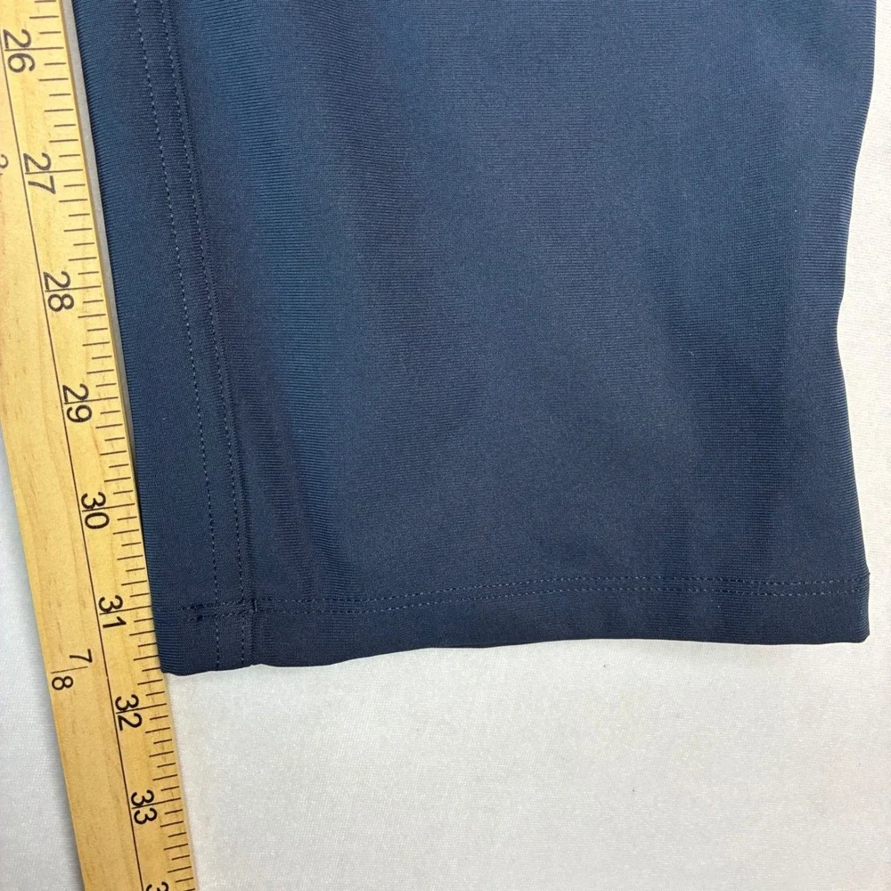 Lululemon ABC Pants Mens 34x31 Navy Blue Performance Stretch 5-Pocket Straight